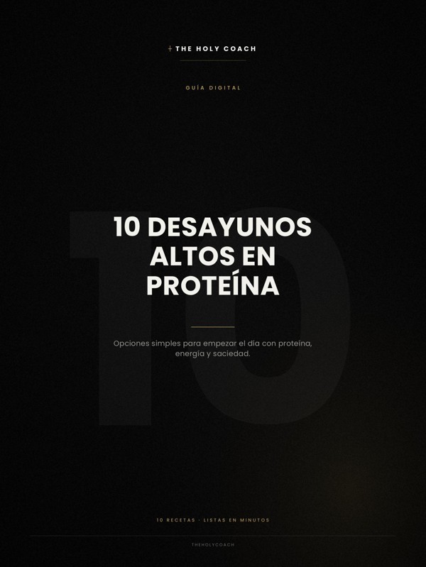 Portada — 10 Desayunos Altos en Proteína